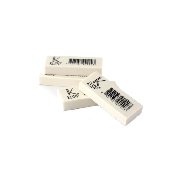 Borrador blanco por 4 unidades KLIPP