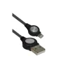 Cable Tipo Iphone Usb-Lightning 3A Negro TECNIGO
