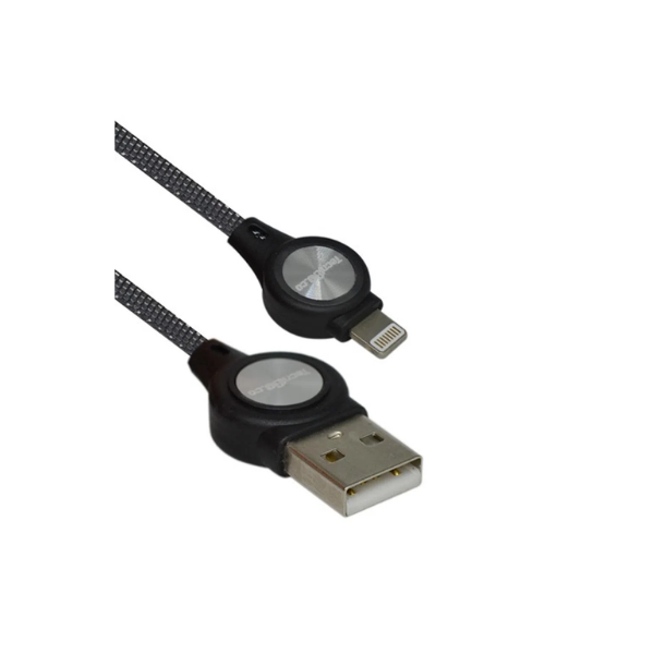 Cable Tipo Iphone Usb-Lightning 3A Negro TECNIGO