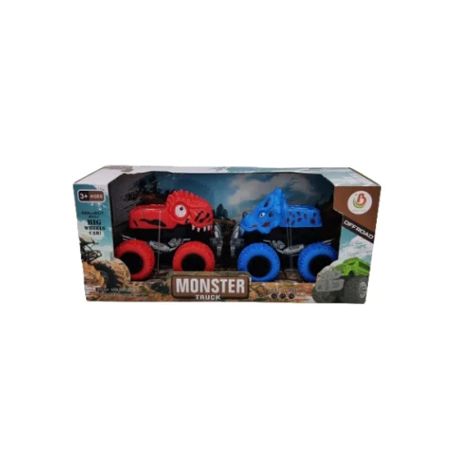 Carros de fricción diseño dinosaurio - Moster Truck