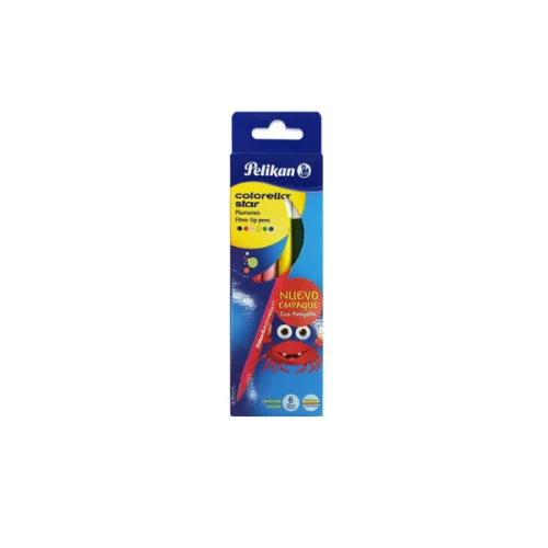 Plumon colorella star x 6 PELIKAN