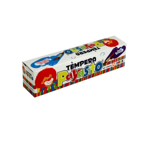 Tempera paleta pincel por 6 unidades KLIPP