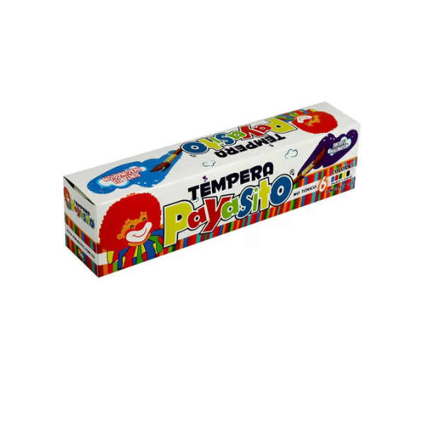 Tempera paleta pincel por 6 unidades KLIPP