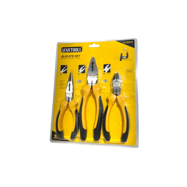 Alicate Set de 3 Piezas UYUSTOOLS