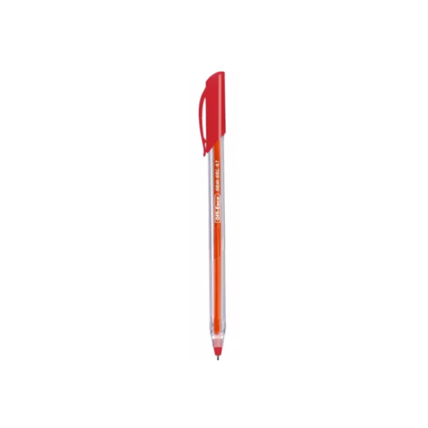 Bolígrafos tipo gel punta fina 0.7 rojo por 12 unidades KLIPP