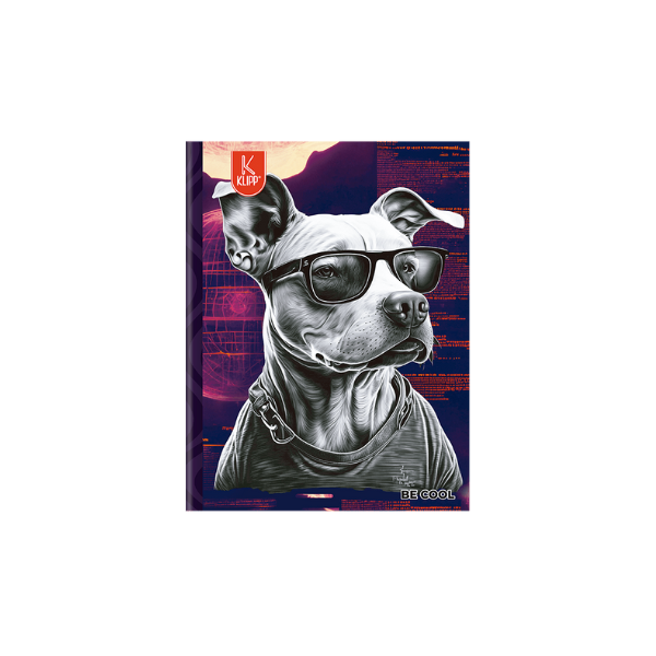 Cuaderno2 Cuaderno Pasta Dura 100 hojas Cuadriculado BE COOL – KLIPP