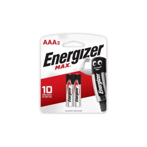 Pilas Energizer Alcalinas AAA X 2 Unidades
