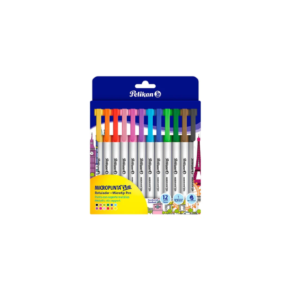 Micropunta por 12 unidades surtido Pelikan Micropunta por 12 unidades surtido Pelikan