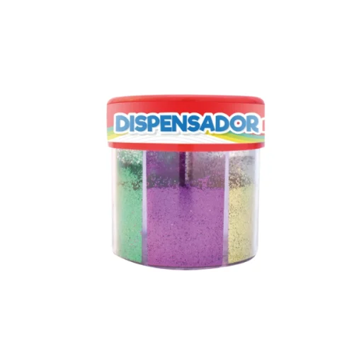 Dispensador Escarcha Dispensador de escarcha por 6 colores KLIPP